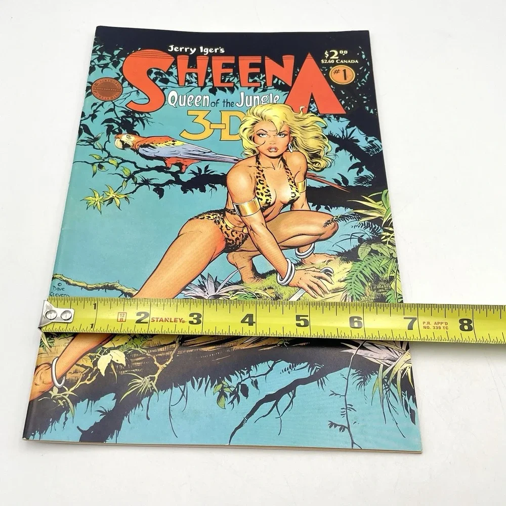 Vintage 1985 Sheena Queen Of The Jungle 3-D Special #1 Comic Blackthorne